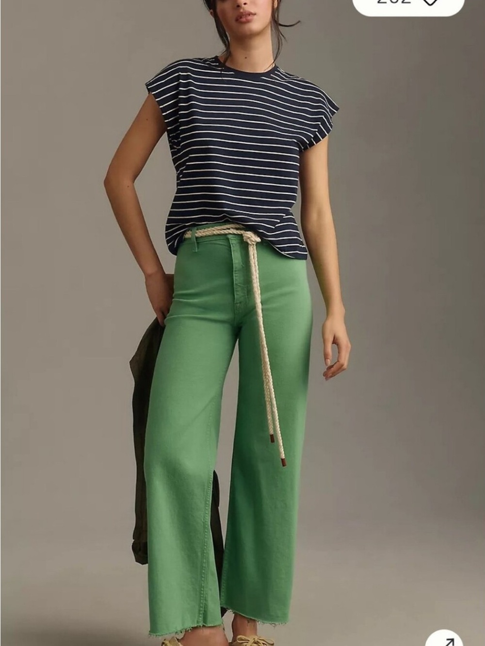 Pistola Jeans Penny Wide-Leg High-Rise Pants